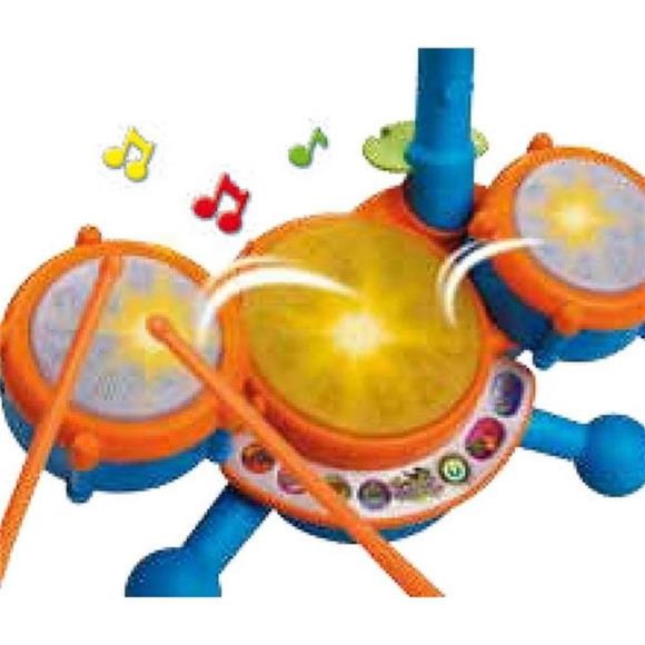 Musical Drum Set Toy, Learning Toy Kids 2-5 Years, Christmas gift for Children - Picture 8 of 8